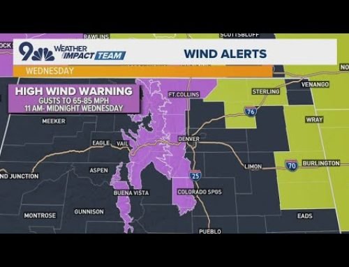 Extended forecast | Strong winds and elevated fire danger Wednesday for Denver