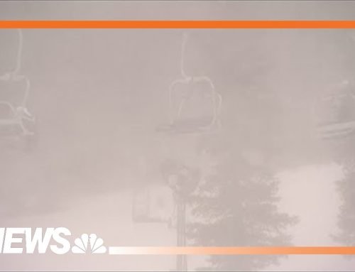 Heavy snow, wind hit Colorado mountains