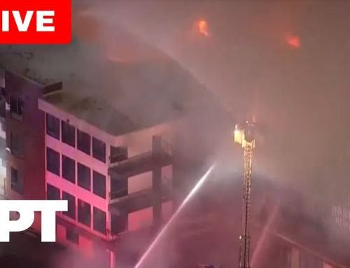 LIVE | Denver Inferno: Fire Rips Through Under-Construction High-Rise | APT