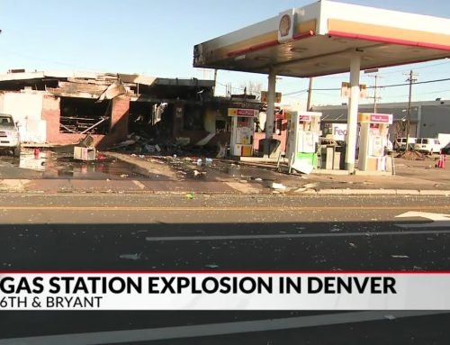 2 taken to hospital after explosion at Denver gas station