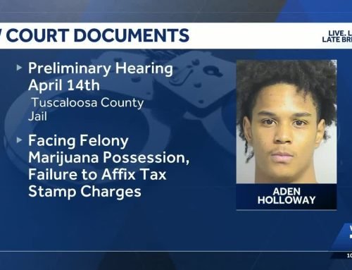 Preliminary hearing set for Alabama basketball player Aden Holloway