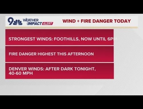 Colorado facing ‘particularly dangerous situation’ due to fire risk after high winds, dry conditions