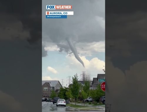 Twister Seen Near Denver, Colorado