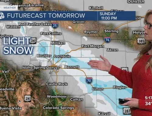 From warm air to light snow on Sunday