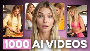 How I Generate 1,000 AI Videos of myself from ONE Single Image!