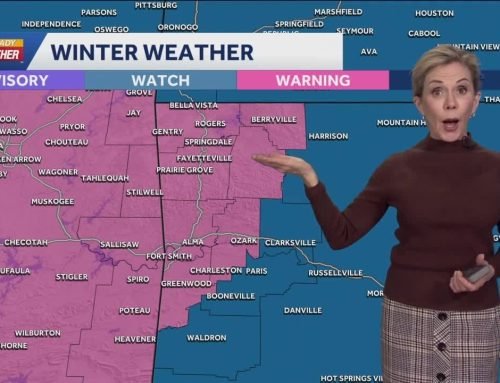 Winter weather warning issued for parts of Arkansas