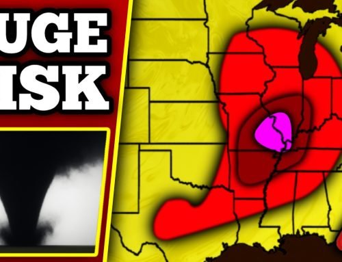 🔴 LARGE TORNADO ON THE GROUND IN ILLINOIS – With LIVE Storm Chasers…