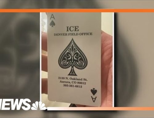 Colorado advocacy group says ICE agents left ‘death cards’ in vehicles after people detained