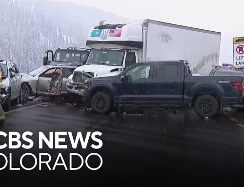 Pileup involving more than 75 crashed vehicles on snowy eastbound I-70 results in major closure