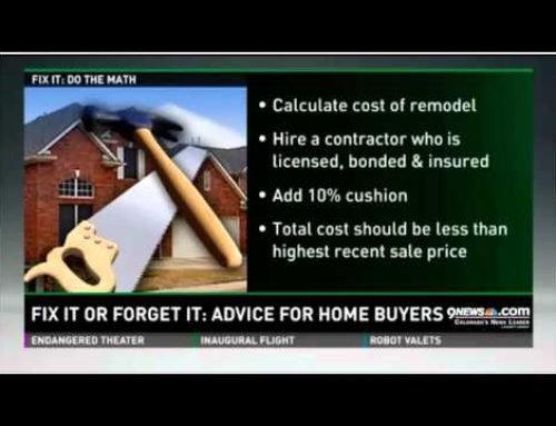 Fix it or forget it: Colorado Real Estate News with Wade Perry on News 9