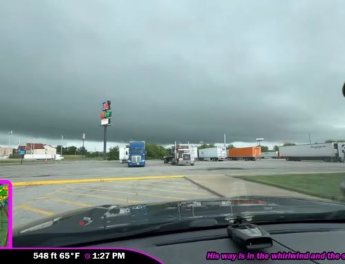 Wall cloud over St. Louis live as it happened
