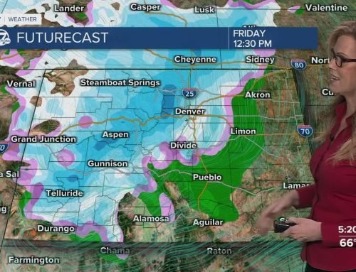 Hot air and fire danger Thursday, then cold & snow