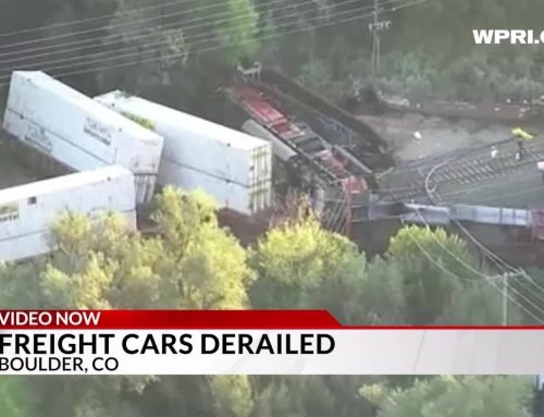 Video Now: Freight cars derailed in Colorado
