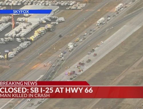 Deadly crash closes I-25 southbound north of Denver