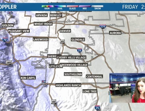 Live update on Colorado snowstorm from Meteorologist Danielle Grant