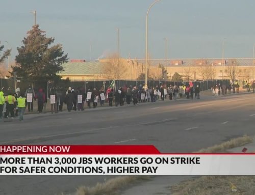 3,800 workers are on strike at one of the largest meatpacking plants in the US