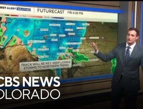 Sneak peak of Friday’s storm in Colorado