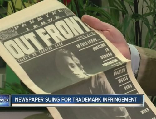 Newspaper suing for trademark infringement