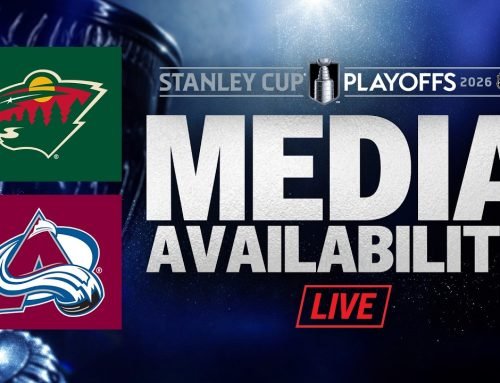 Minnesota Wild vs. Colorado Avalanche Game 1 Post-Game Media Availability