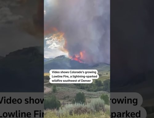 Dramatic video shows Colorado’s growing Lowline Fire