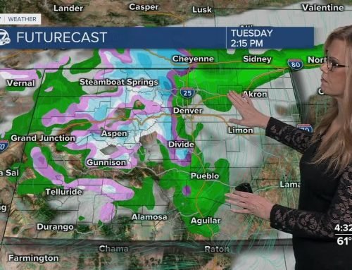 Near record heat, then rain and snow arrive