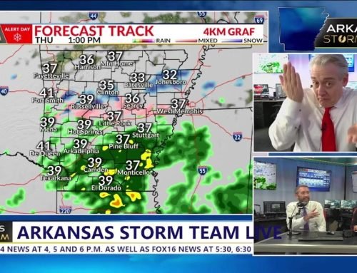 Will Arkansas experience light snowfall this Thursday? | AR Storm Tea…