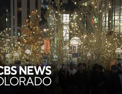 Crowds descend on Denver’s 16th Street to ring in the New Year