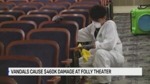 Vandals cause more than $400k in damage at historic Kansas City theater