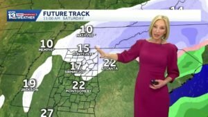Alabama braces for bitter cold weather with a few snow showers possible
