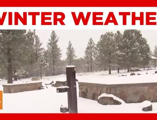 Snowfall increases in parts of northern Arizona