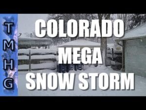 Colorado Snowstorm Arrives Dumping Feet Of Snow!