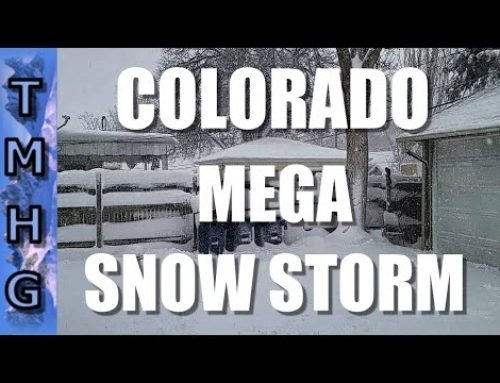 Colorado Snowstorm Arrives Dumping Feet Of Snow!