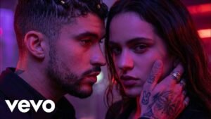 BAD BUNNY x ROSALÍA – Si Me Miras Así (official music lyrics)