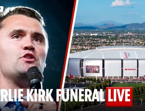 LIVE: Trump set to speak at Charlie Kirk’s funeral and memorial servi…