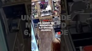 Un sismo de magnitud 6,0 sacude Alaska