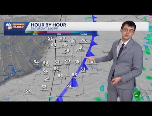 Cold temperatures moving in across Arkansas