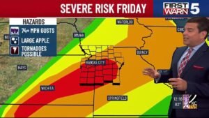 First Warn Weather Day: Severe weather risk upgraded for Kansas City area