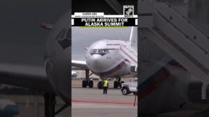 Russian President Putin arrives in Alaska to meet Trump