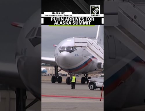 Russian President Putin arrives in Alaska to meet Trump