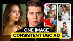 Create Realistic AI Ads from One Single Image (Consistent Character +…
