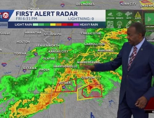 TORNADO WARNING ISSUED: KMBC 9 News is tracking a tornado-warned storm – Friday, April 17