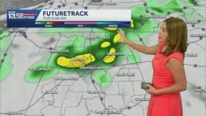 Beneficial rain and some strong storms in Alabama’s weather forecast Tuesday.