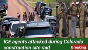 ICE agents attacked during Colorado construction site raid. Breaking News Today