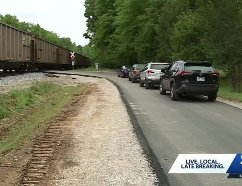 Residents of a Small Shelby Co town say they are train trapped