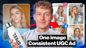 Create Realistic AI Ads from One Image (Consistent Character + Produc…