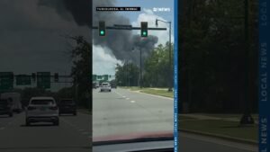 Fire at Tuscaloosa Waste Management Facility #news #alabama #fire