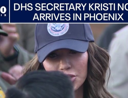 Kristi Noem lands in Phoenix ahead of Arizona border visit | FOX 10 P…