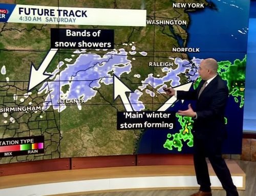 Snow showers possible in Alabama, before a cold weather forecast through Monday of next week