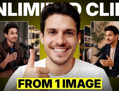 How to Make Unlimited AI Podcast Videos From One Image!