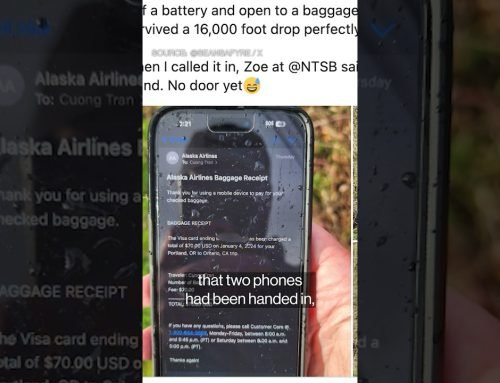 iPhone Survives 16,000-Foot Fall From Alaska Air Flight
